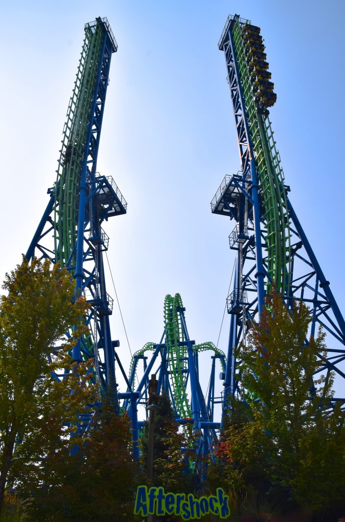 Silverwood Home of Deja Vu Aftershock Coaster Kings