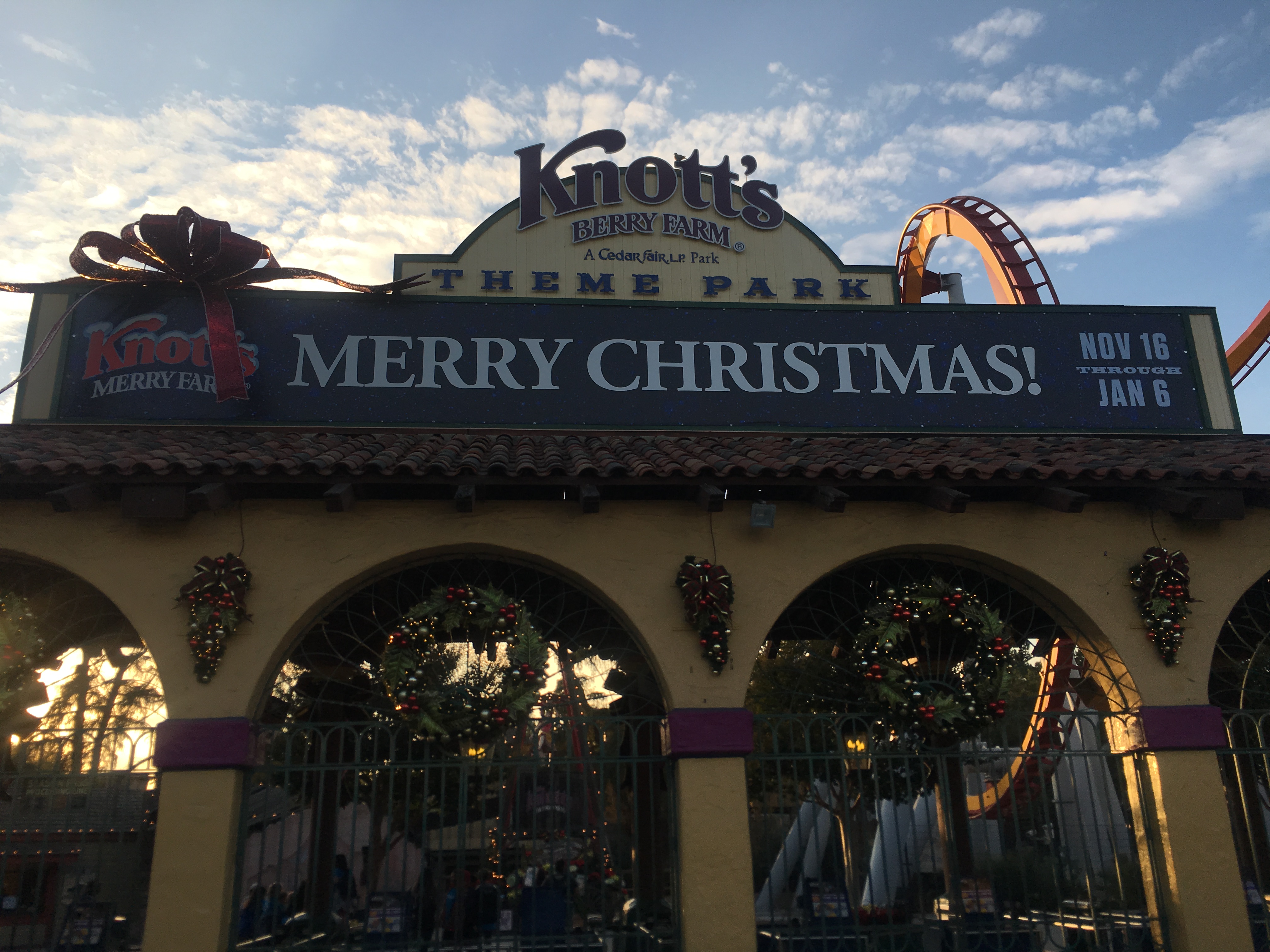 Download Knott S Merry Farm Opening Night November 16 2018 Coaster Kings PSD Mockup Templates