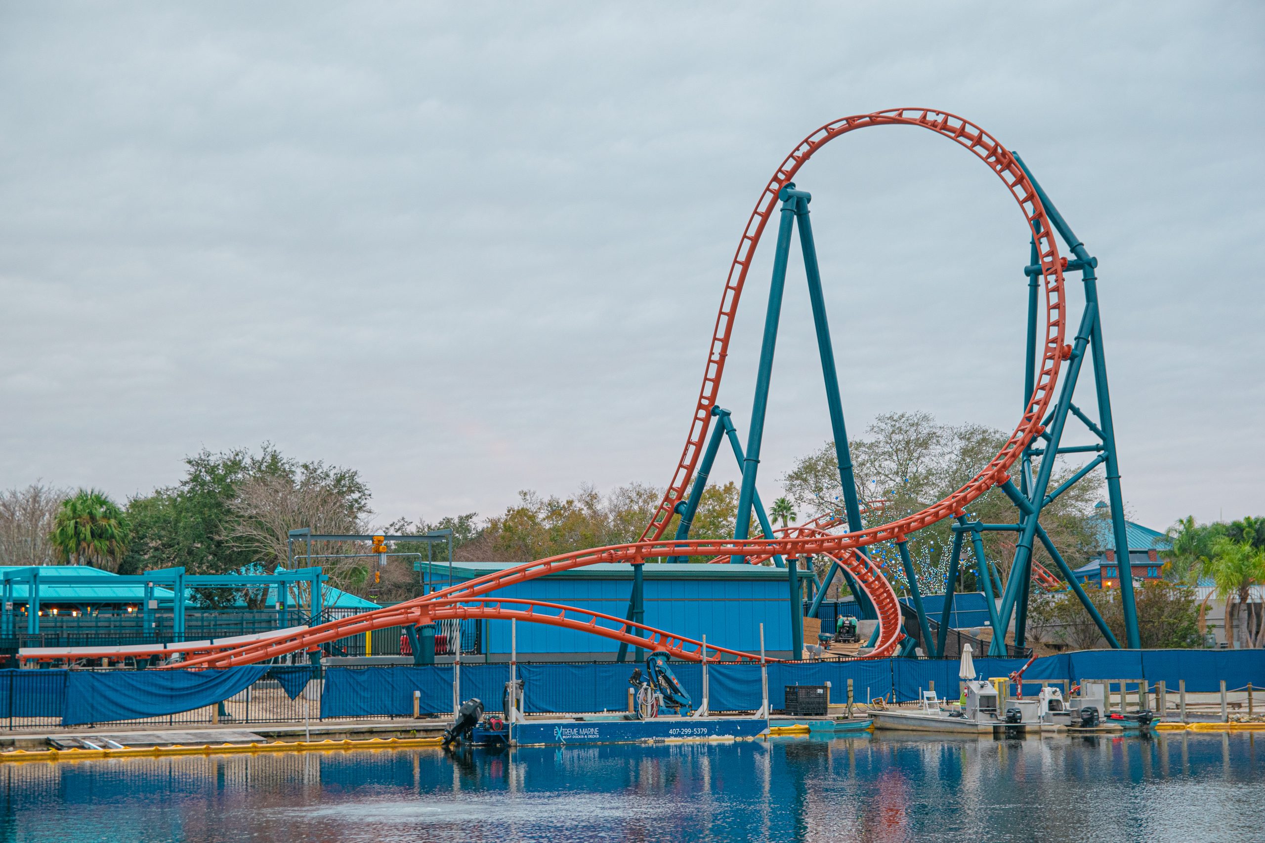 Ice Breaker Photo Update SeaWorld Orlando Early January 2021