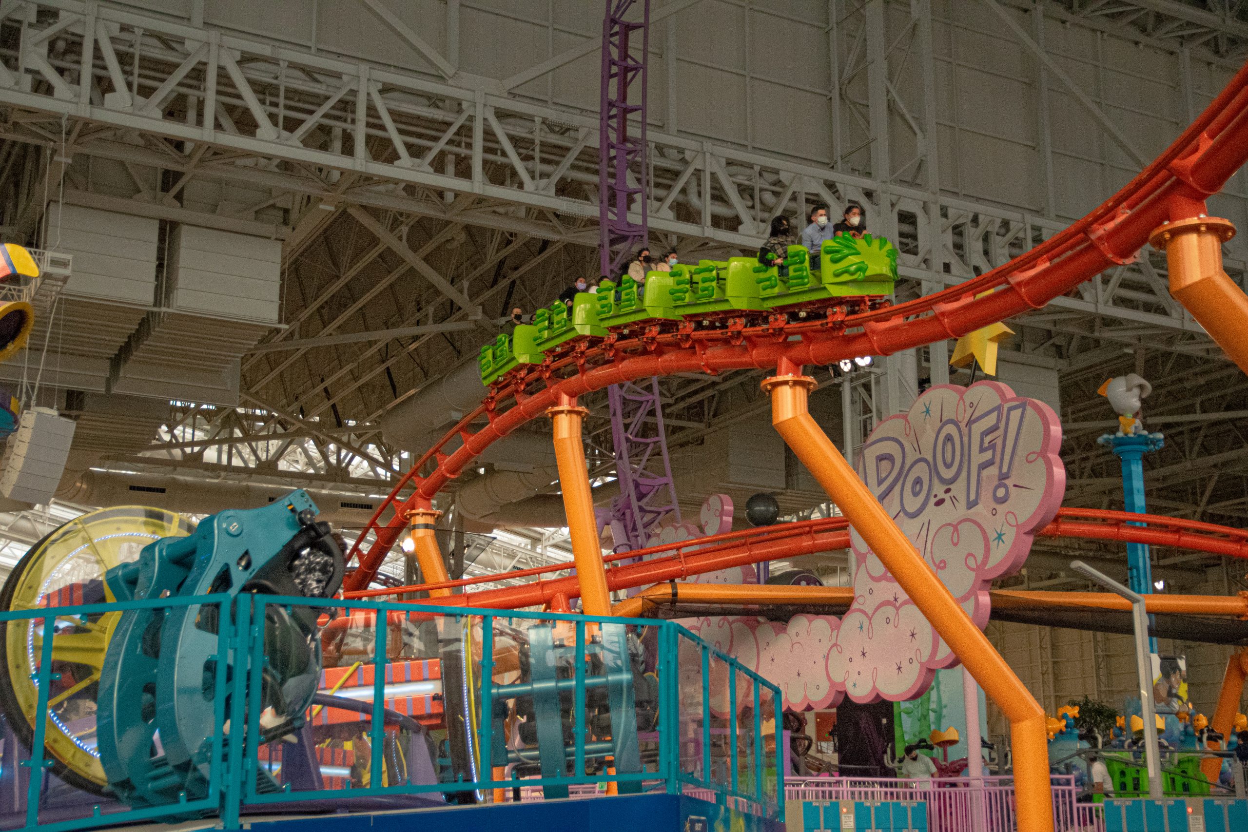 American Dream Nickelodeon Universe Coaster Kings
