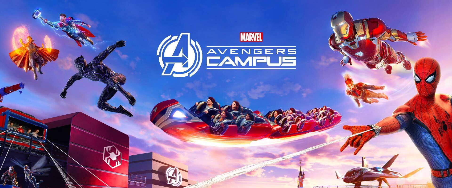 What to Expect at Marvel Avenger Campus at Walt Disney Studios in Paris Coaster Kings